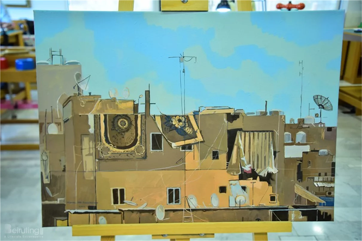 Roofs of The City a solo exhibition by Maral Der Boghossian